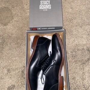 Stacy Adams Men's Black Oxford Shoes